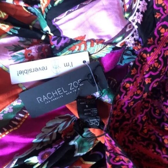 Rachel Zoe Haute Hippie Reversible Kimono Robe – Size S - Picture 6 of 6